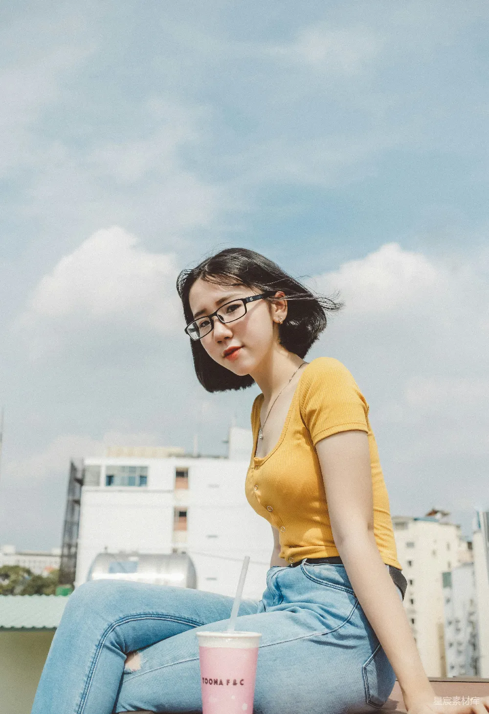 高清摄影 时尚 休闲 城市 夏日 自然 阳光下的悠闲时光