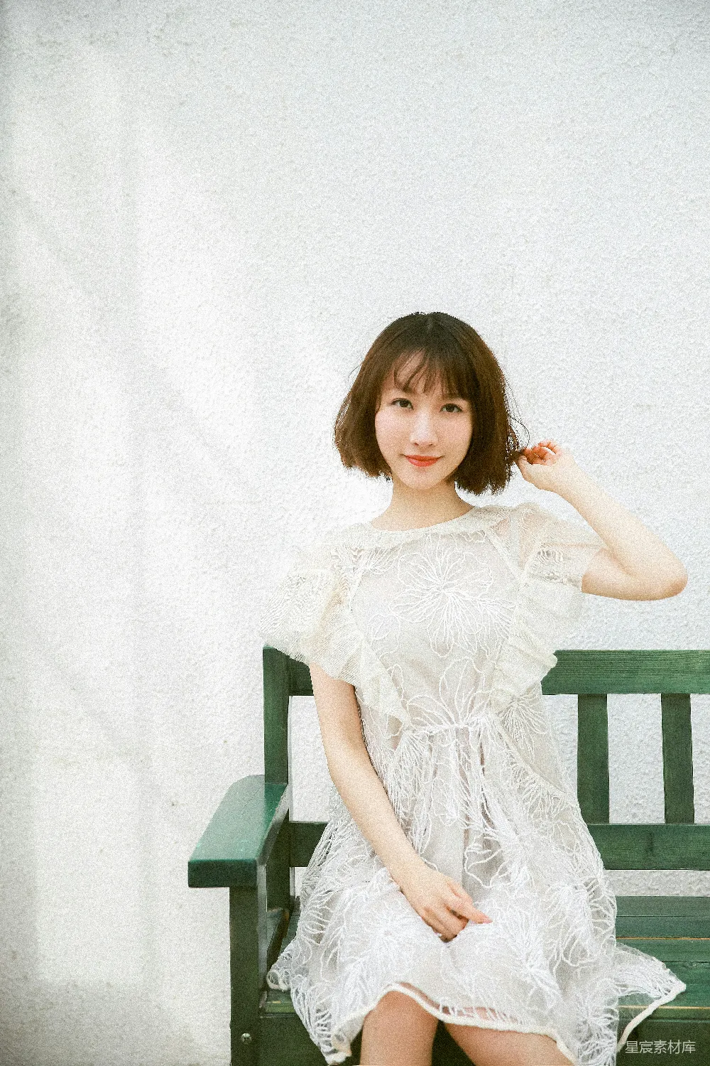 高清摄影 青春 自然 清新 夏日 人物 清新夏日白裙女孩