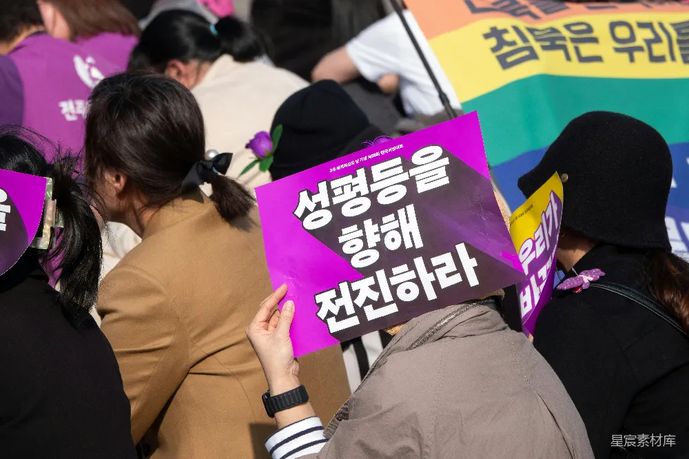 高清摄影 抗议 性别平等 女性权利 社会活动 公共集会 女性权益抗议活动
