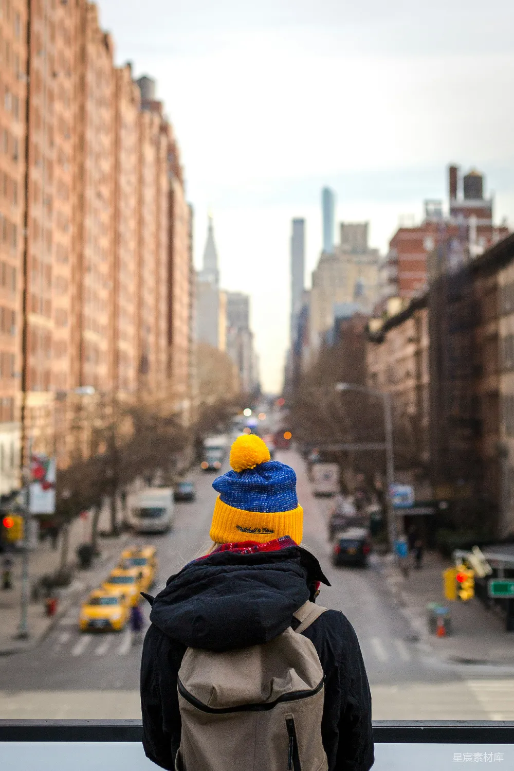 高清摄影 城市生活 旅行 城市景观 背影 纽约 纽约街头的背影