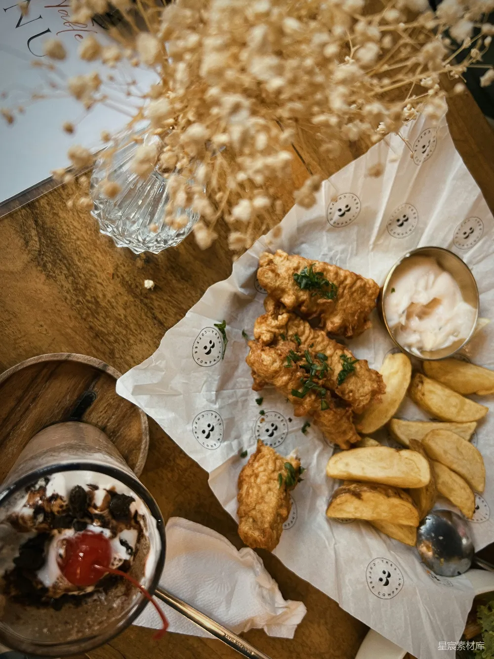 高清摄影 美食 咖啡 下午茶 甜点 休闲 美食与咖啡的完美组合