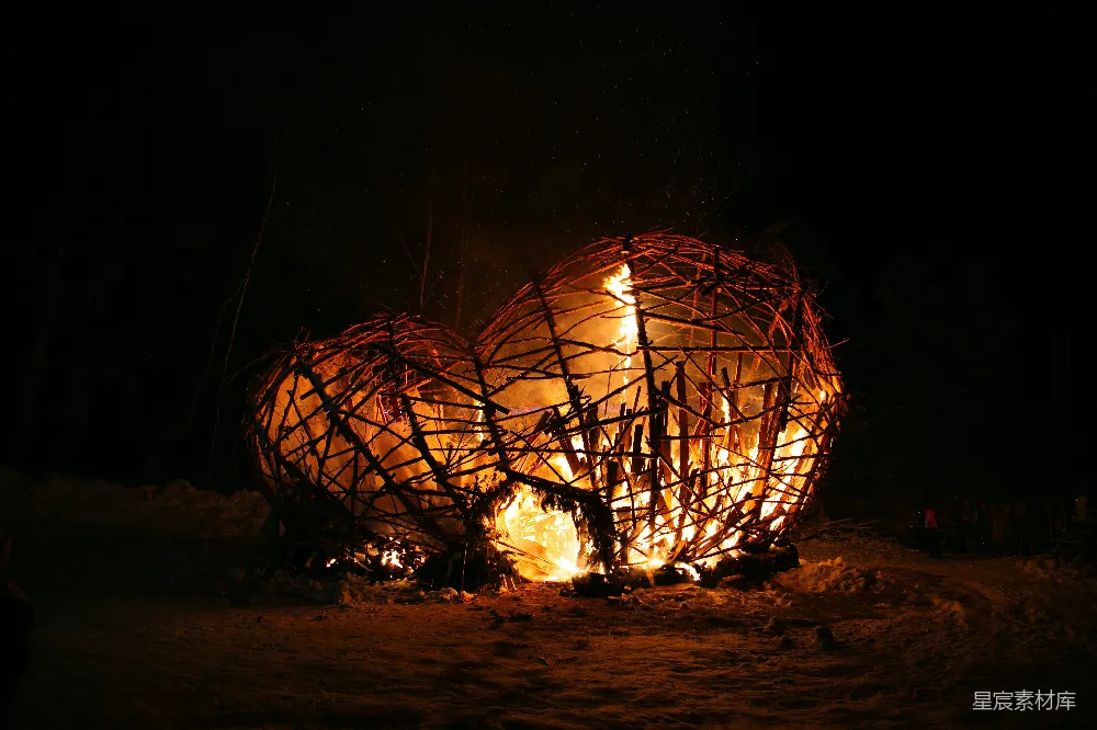 高清摄影 篝火 夜晚 艺术 自然 户外 夜幕下的篝火艺术