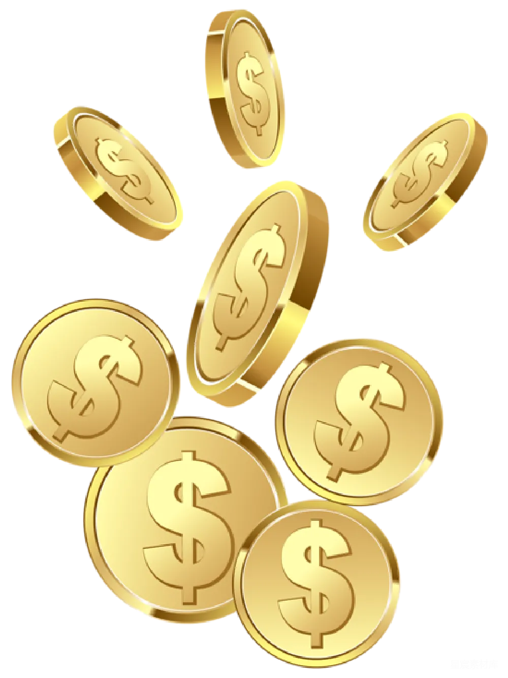 元素素材 黄金
