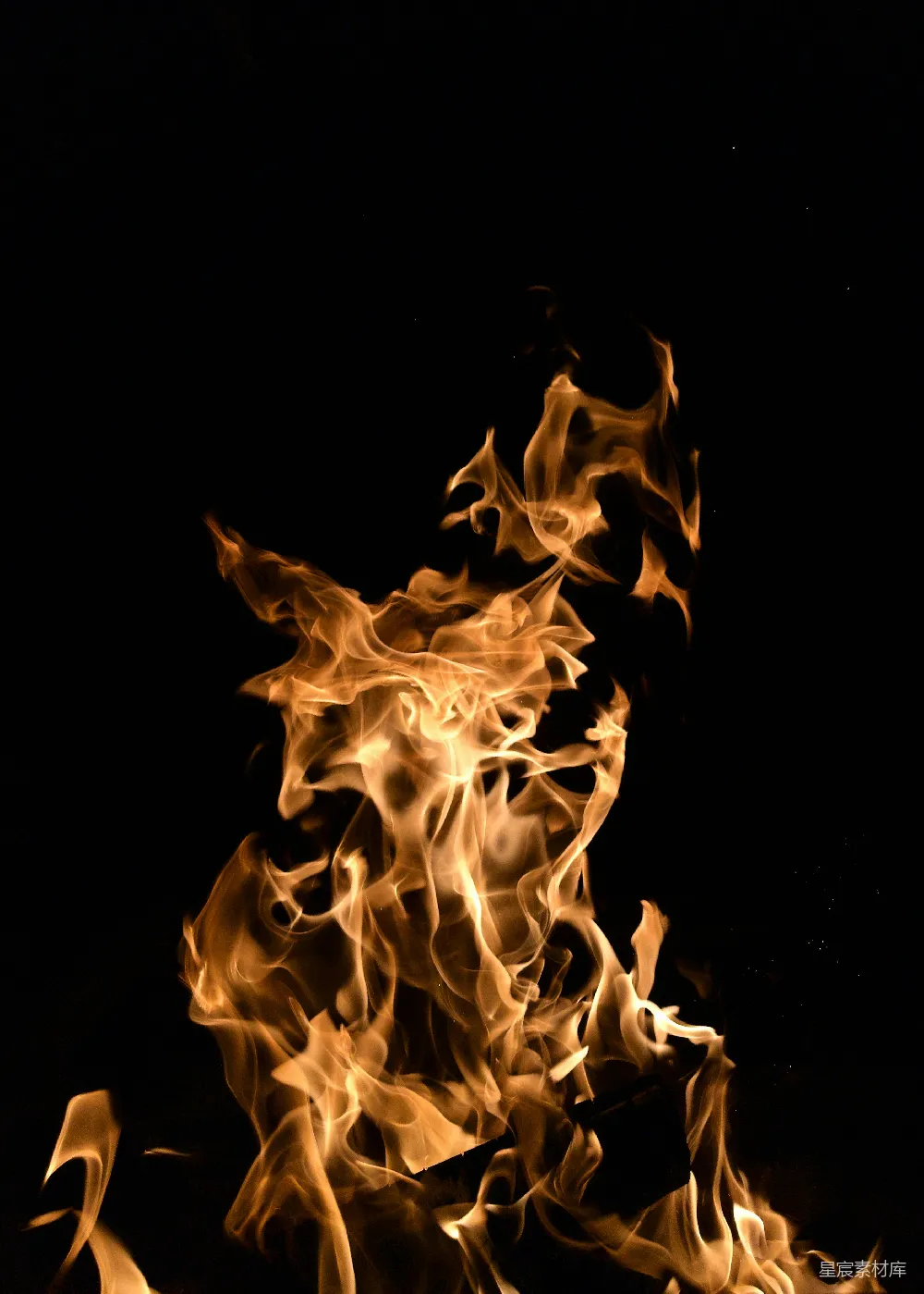 高清摄影 火焰 自然 艺术 黑暗 能量 火焰的舞蹈