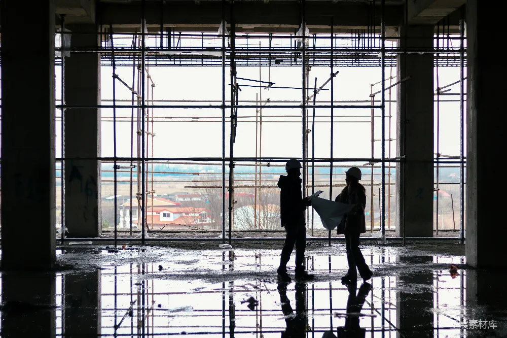 高清摄影 建筑 工程师 施工现场 施工 工业 建筑工地上的工程师