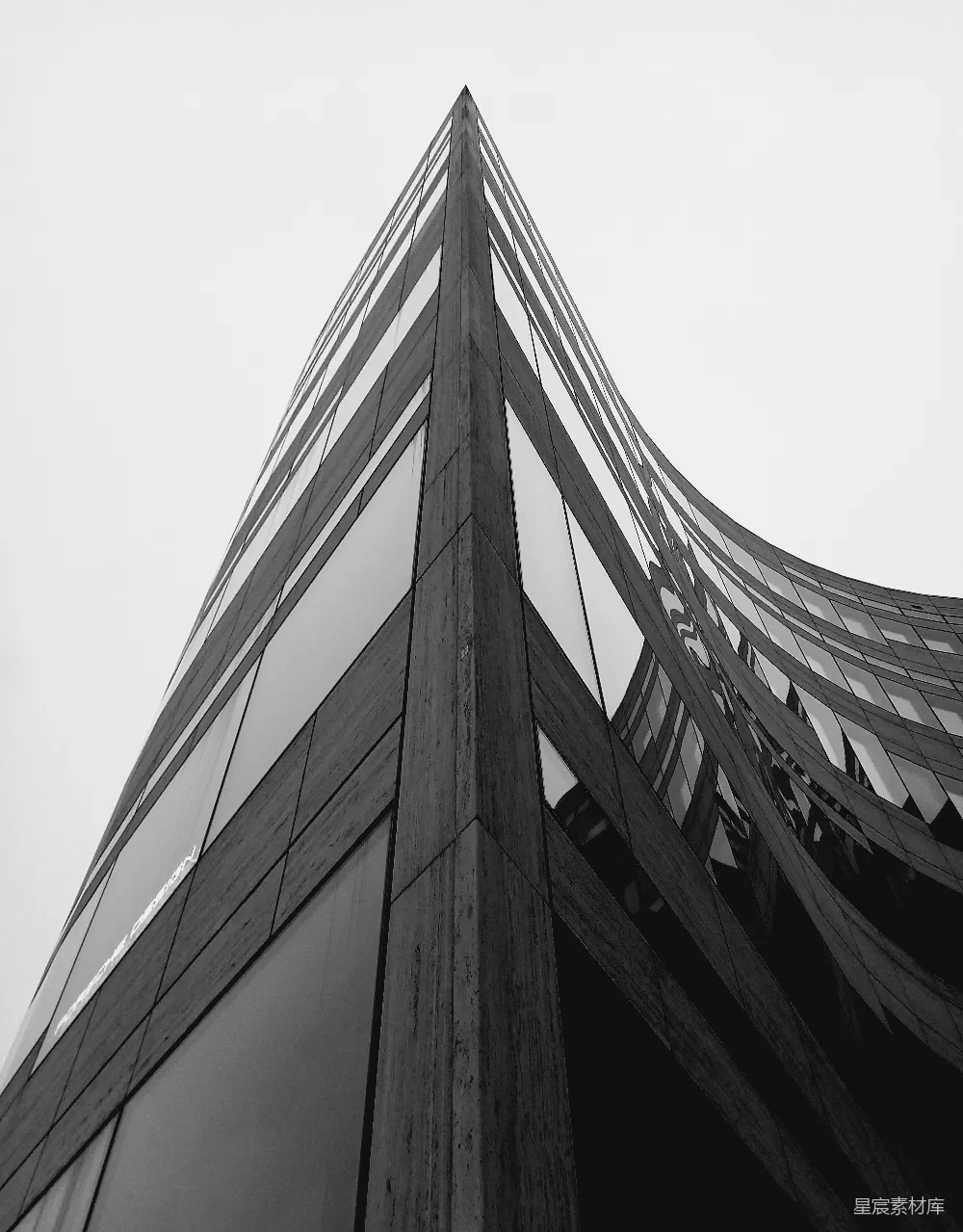 高清摄影 建筑 黑白 几何线条 城市景观 现代风格 现代建筑的几何之美