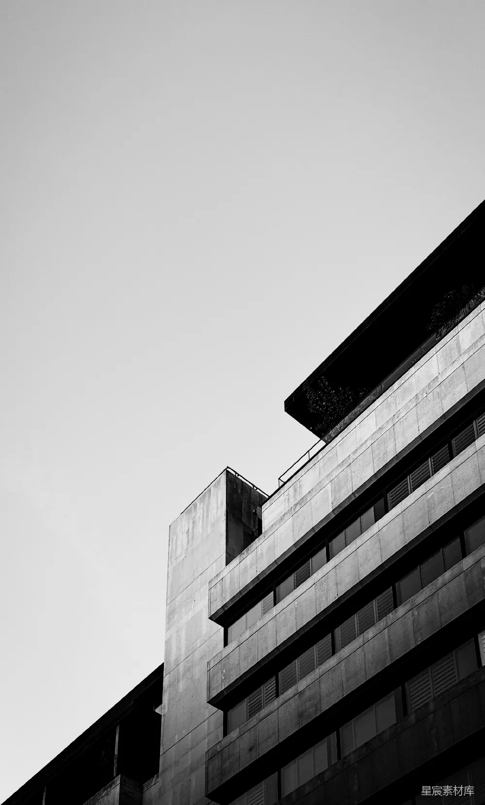 高清摄影 现代建筑 几何线条 黑白色调 城市景观 建筑艺术 现代建筑的几何线条