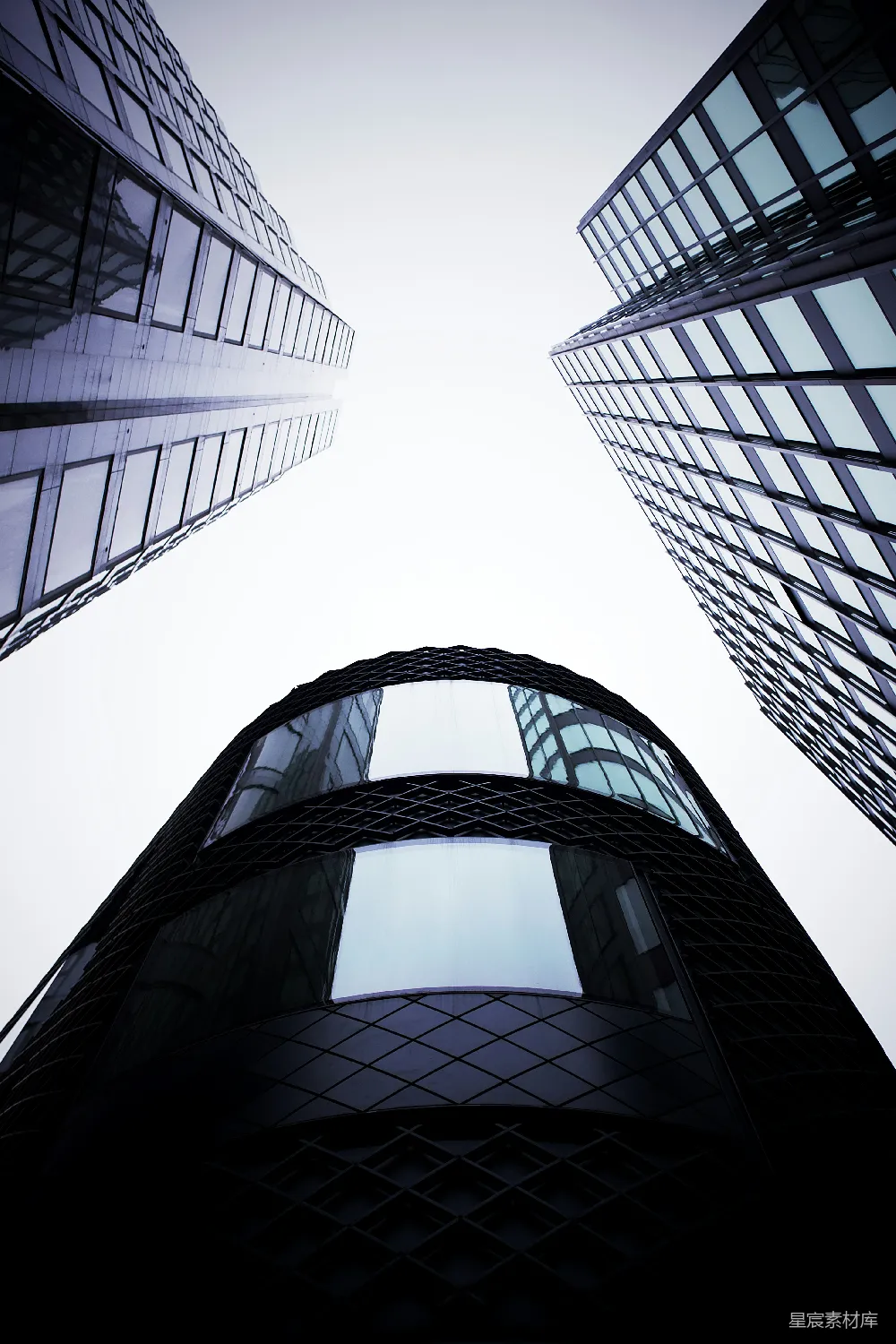 高清摄影 建筑 现代 倒影 城市 景观 现代建筑的倒影