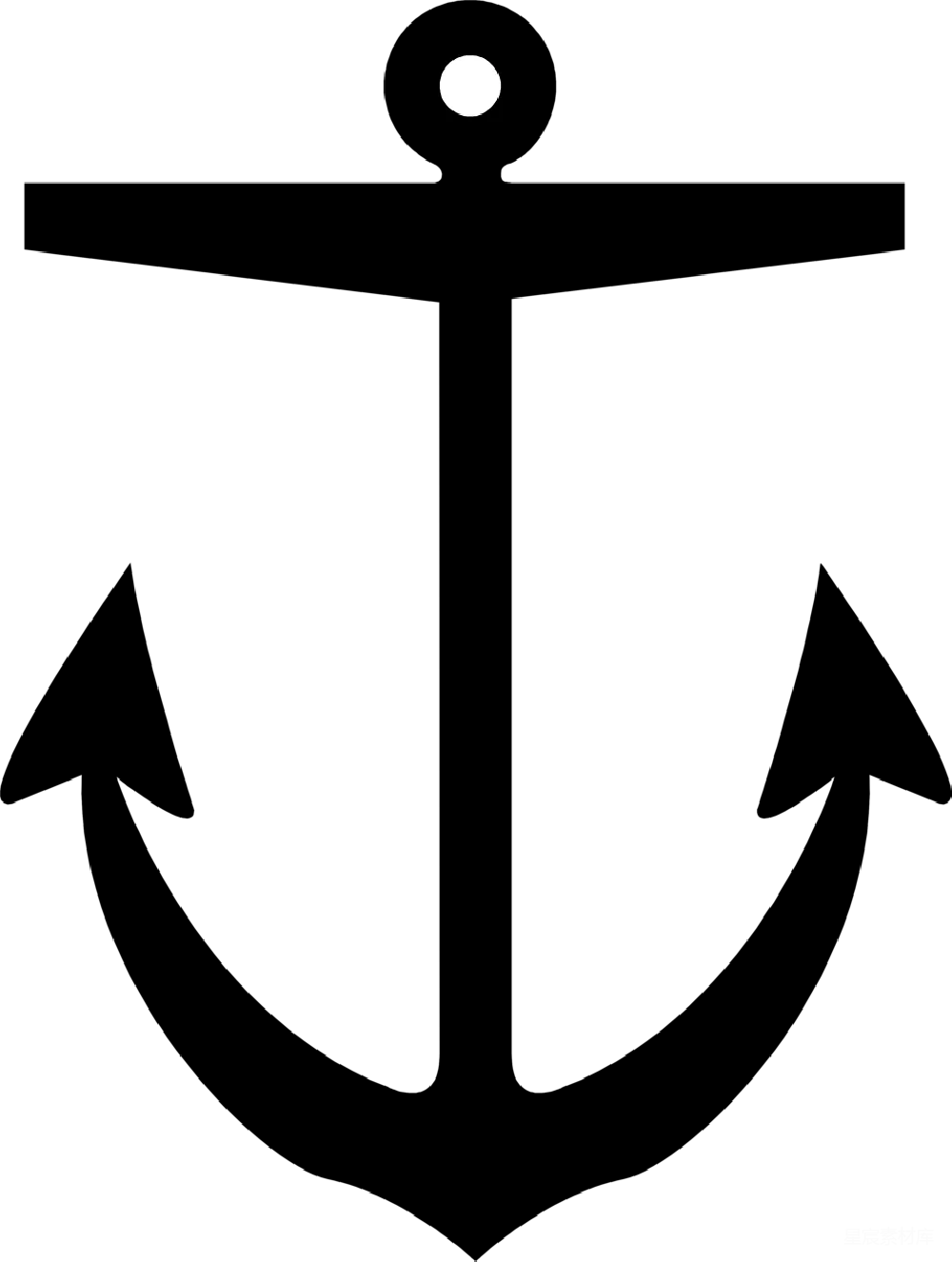 元素素材 锚
