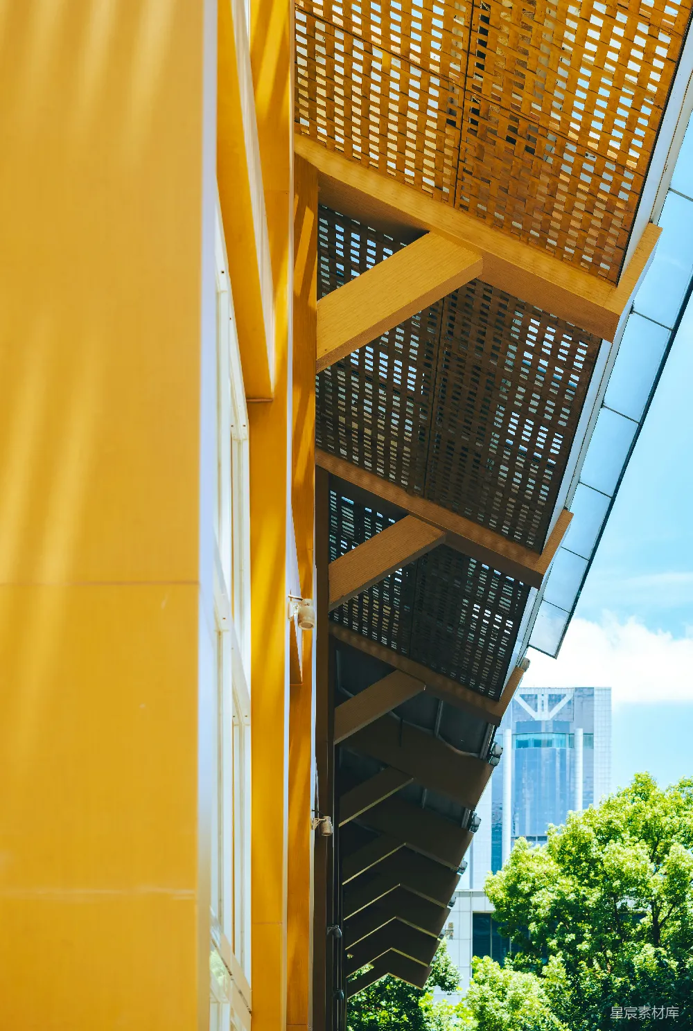 高清摄影 建筑 现代 几何 阳光 城市 现代建筑的几何之美