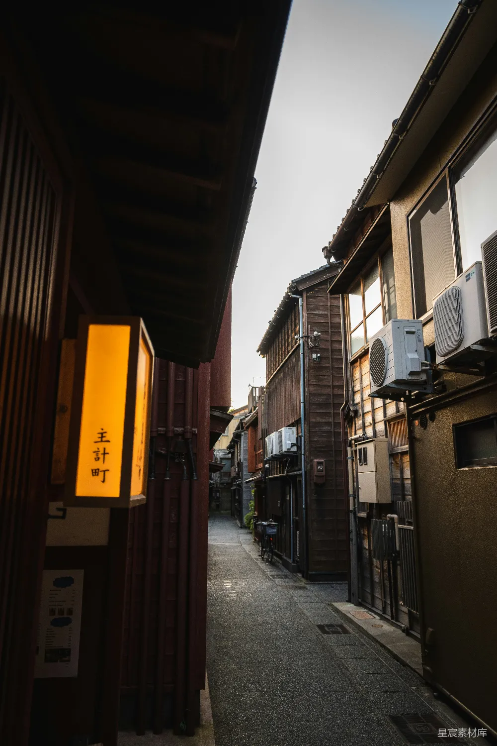 高清摄影 京都 巷弄 传统建筑 宁静 日本 京都巷弄的宁静时光