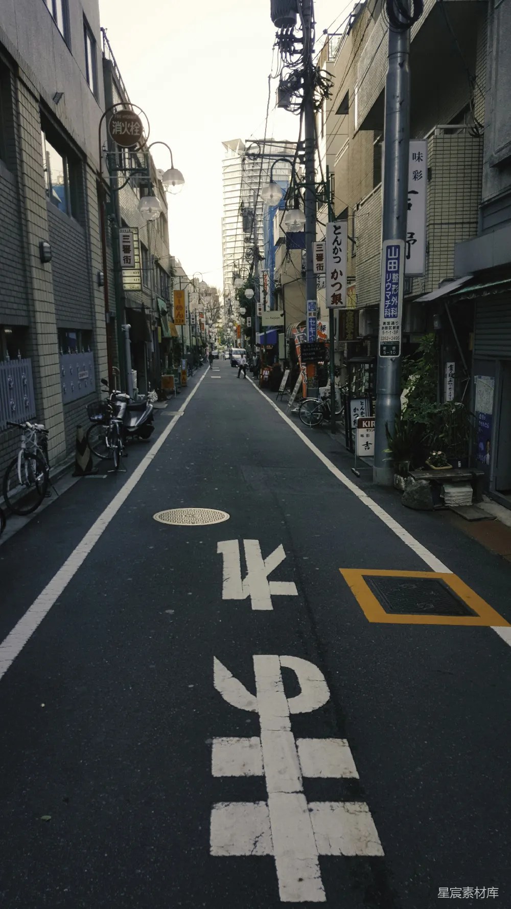 高清摄影 东京 街道 宁静 日式 城市 东京街头的宁静一隅