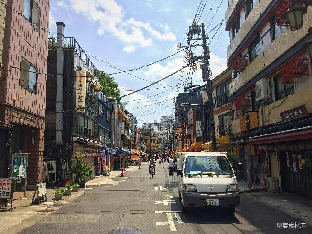 高清摄影 东京 小巷 日常生活 建筑 街道 东京小巷的日常生活