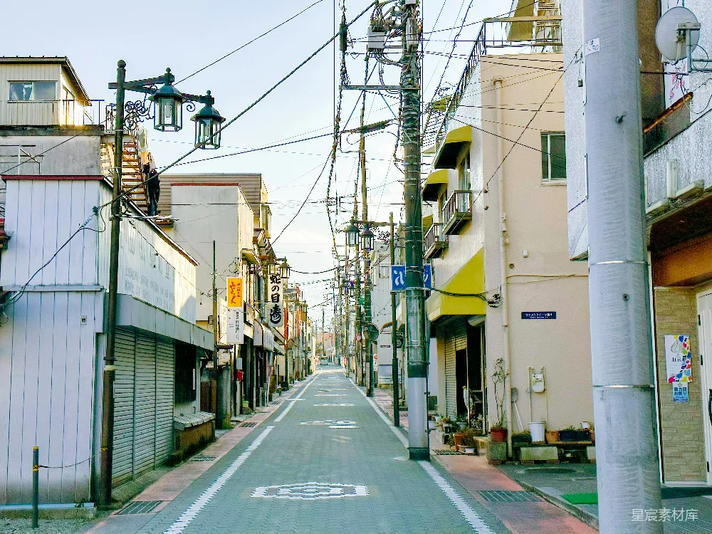 高清摄影 日本 住宅街 城市风光 静谧 街景 静谧的日本住宅街