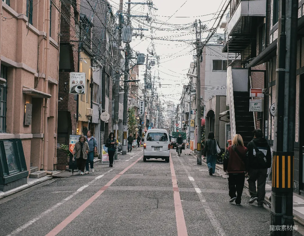 高清摄影 东京 街道 生活 城市 行人 东京街头的日常