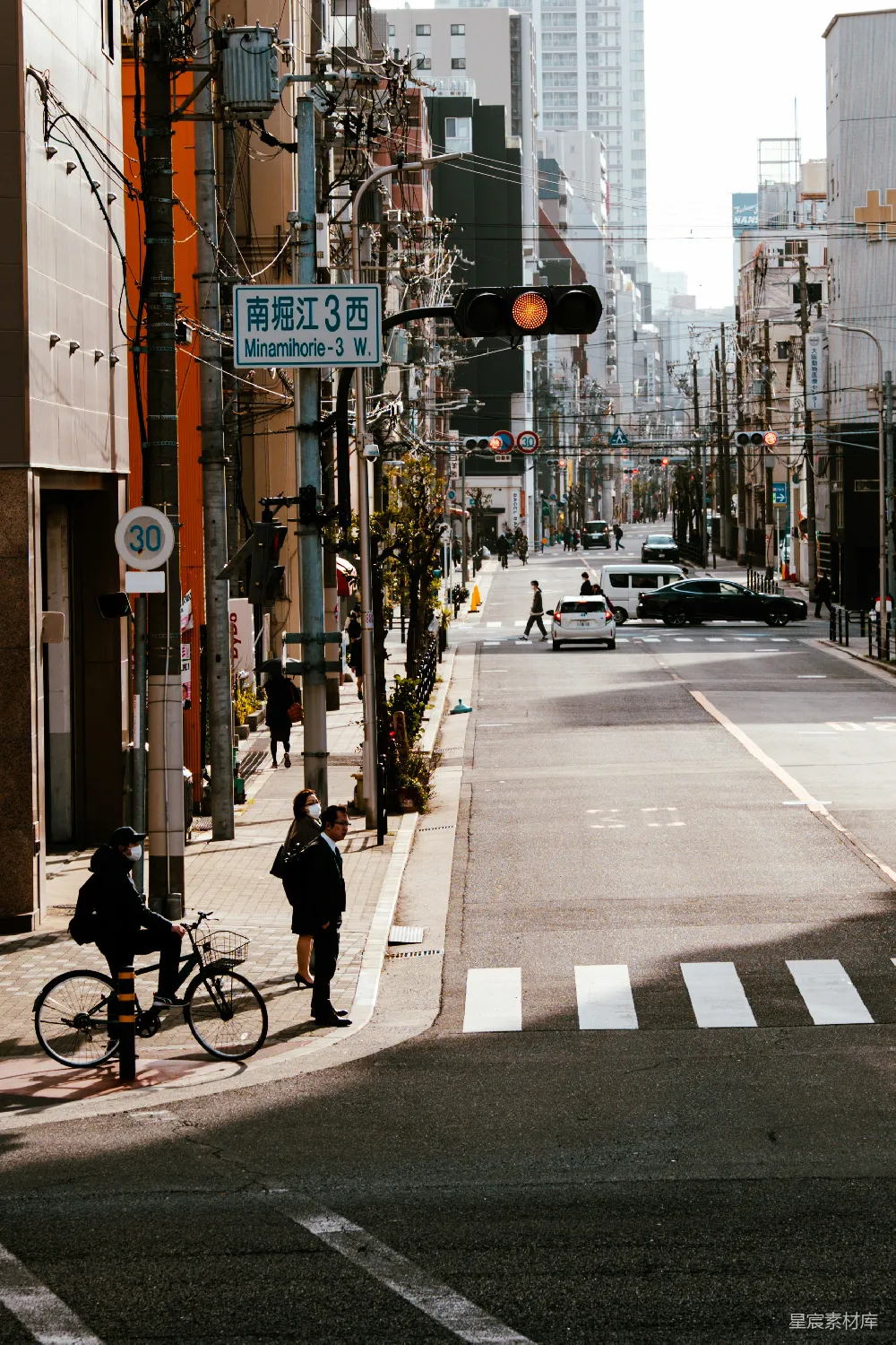 高清摄影 日本 城市 街道 宁静 午后 日本街头的宁静午后