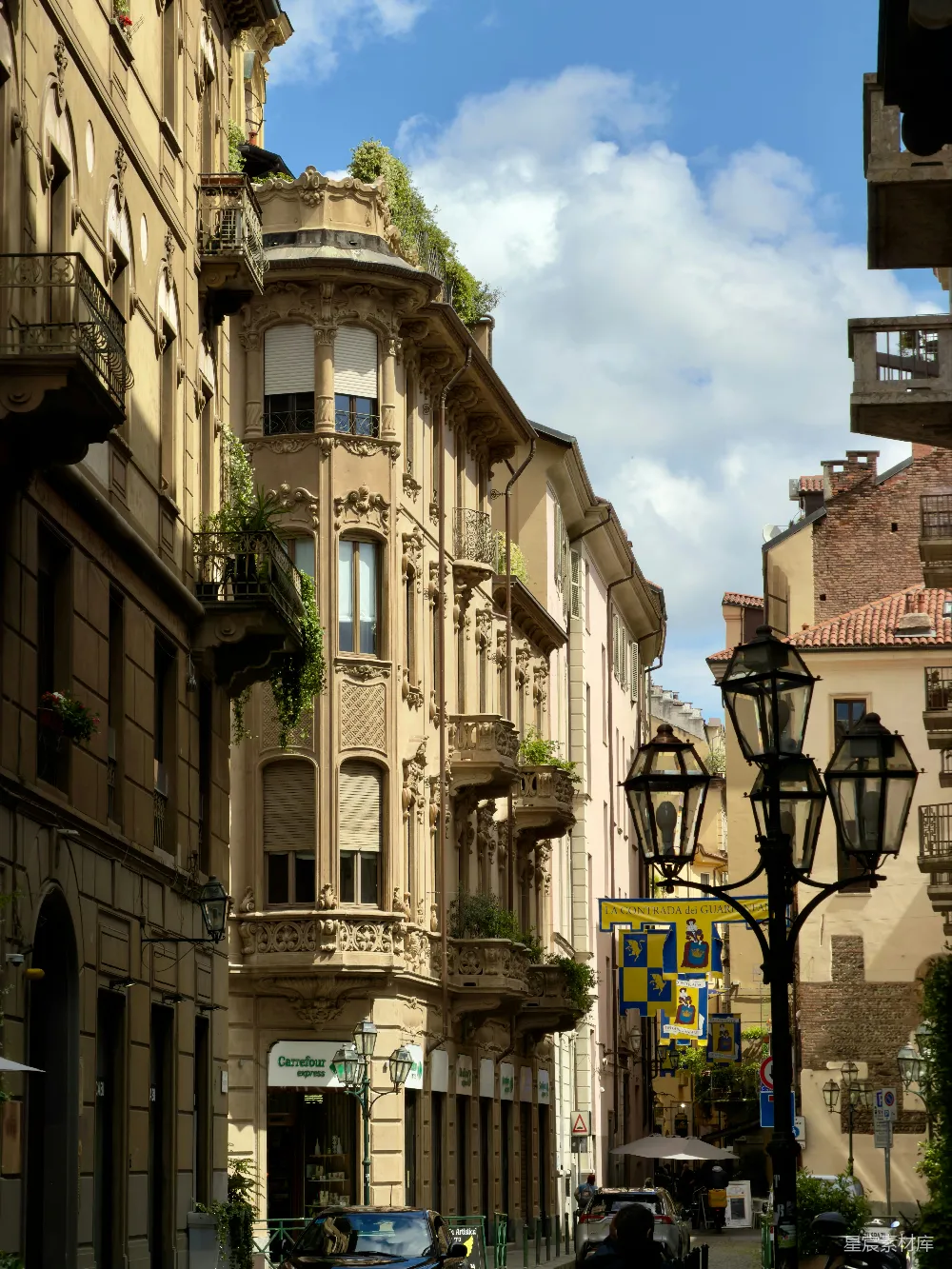 高清摄影 欧洲 建筑 街道 宁静 历史 欧洲老街的宁静时光