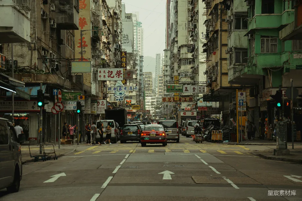 高清摄影 香港 街头 市井生活 街道 城市 香港街头的市井生活