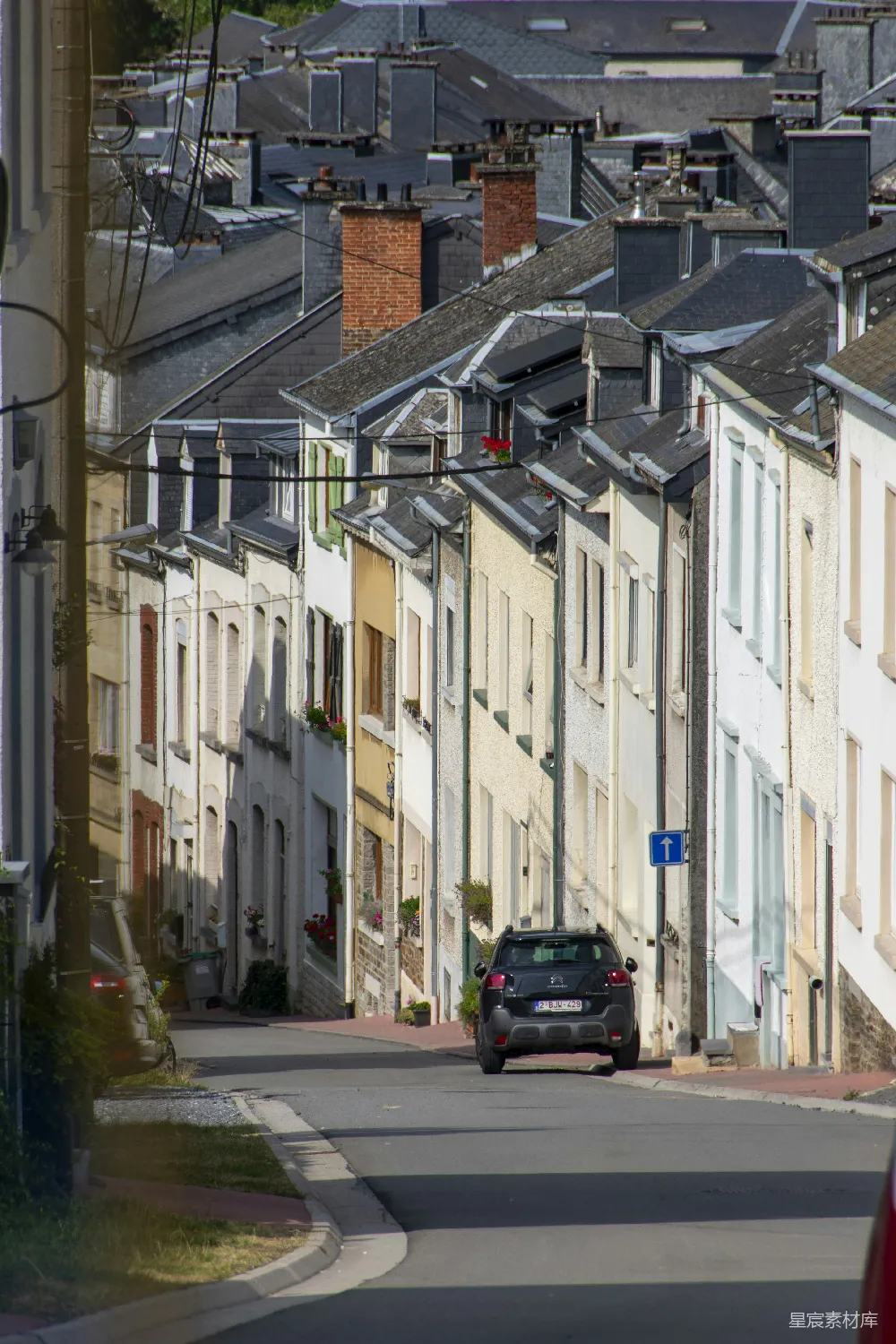 高清摄影 小镇 街景 建筑 宁静 住宅 宁静的小镇街景