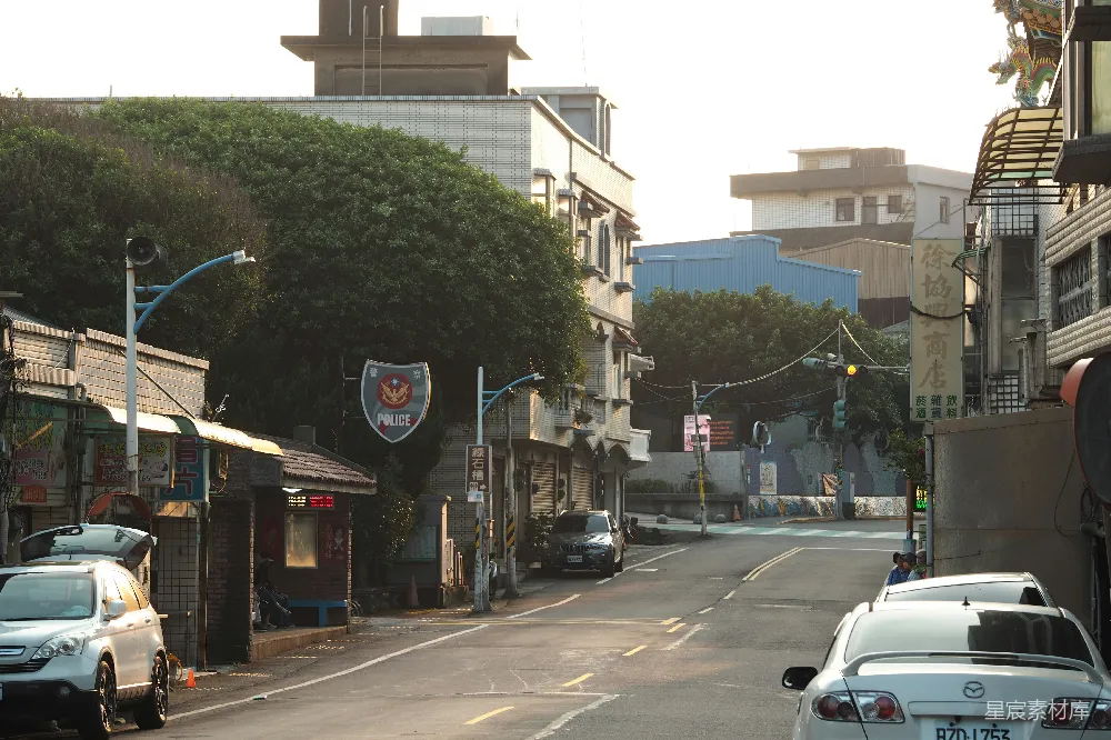 高清摄影 城市 宁静 清晨 建筑 街道 清晨的宁静小巷