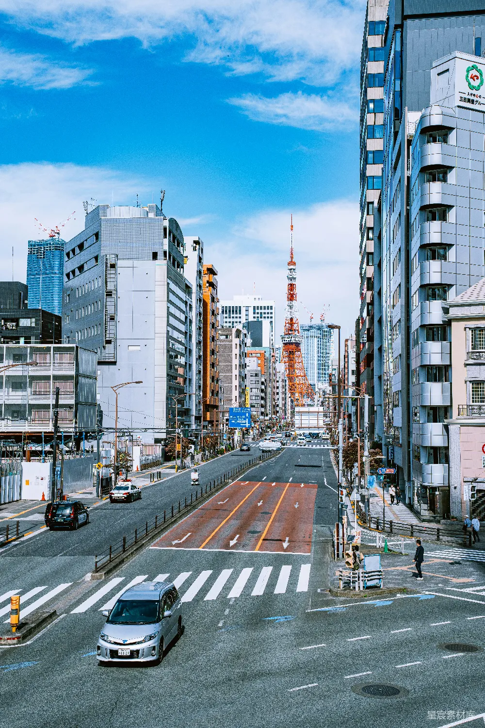 高清摄影 东京 晴空塔 城市景观 都市 日本 东京晴空塔城市街景