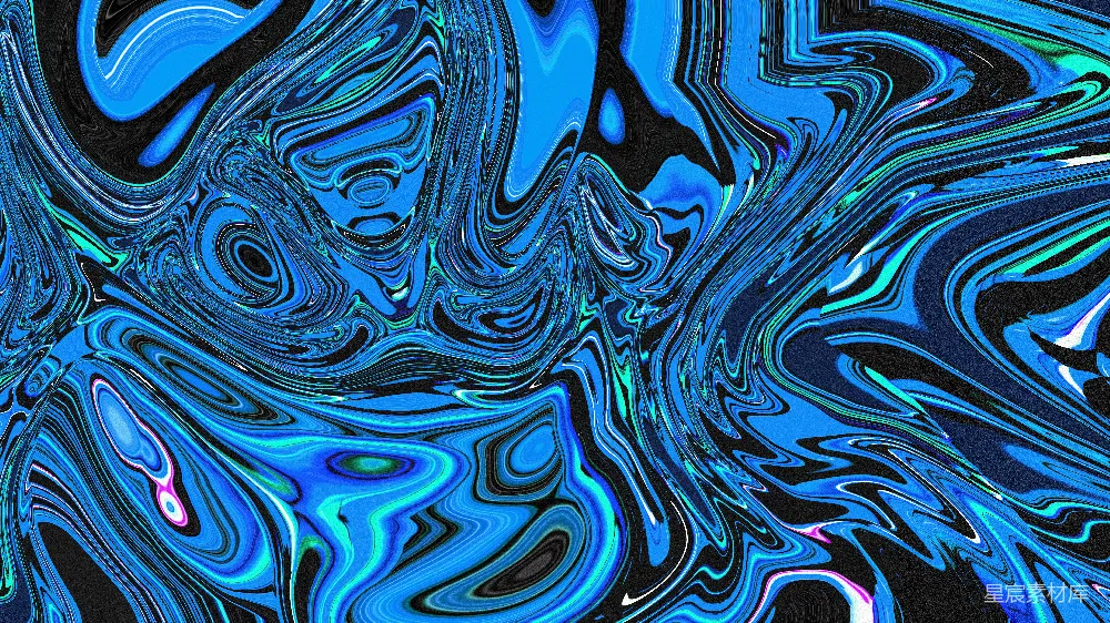 高清摄影 抽象艺术 流动线条 蓝色调 现代风格 视觉艺术 蓝调流动：抽象艺术