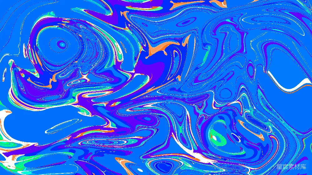 高清摄影 抽象艺术 动态图案 蓝色调 现代风格 装饰背景 流动的色彩漩涡