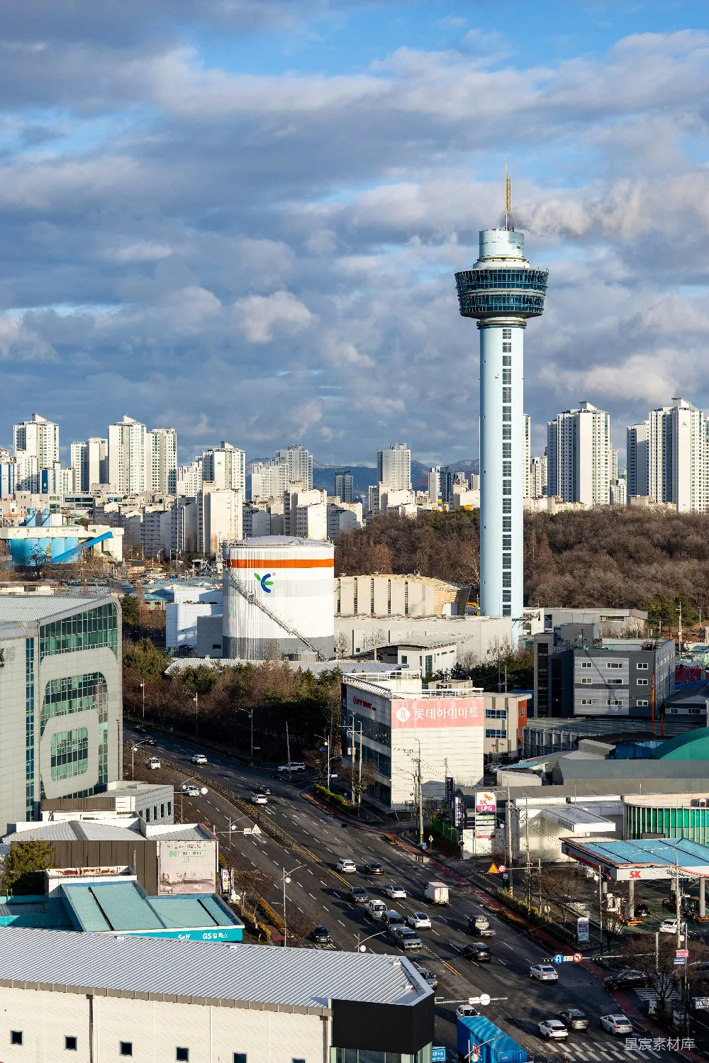 高清摄影 首尔 城市风光 旅游景点 现代建筑 城市规划 首尔市景与首尔塔