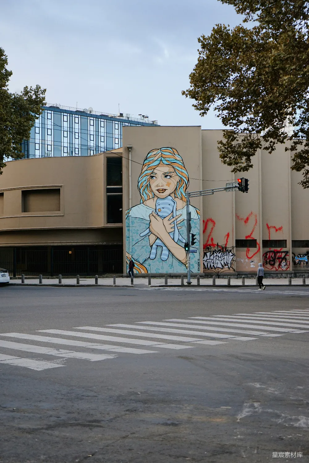 高清摄影 壁画 城市 艺术 街景 公共艺术 城市街头的大型壁画