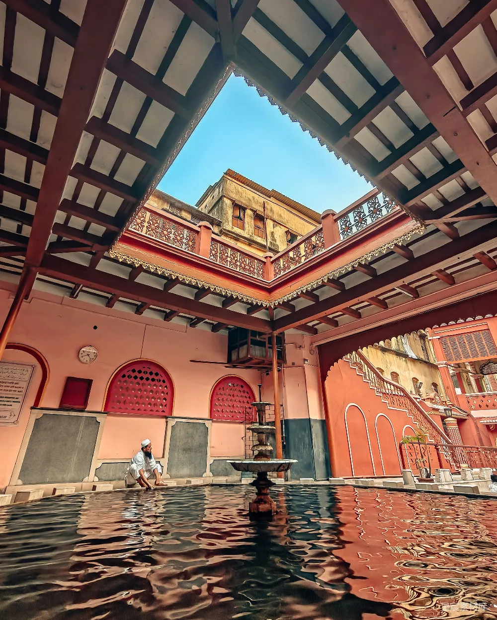 高清摄影 古建筑 庭院 静谧 文化 历史 古色古香的庭院静谧时光