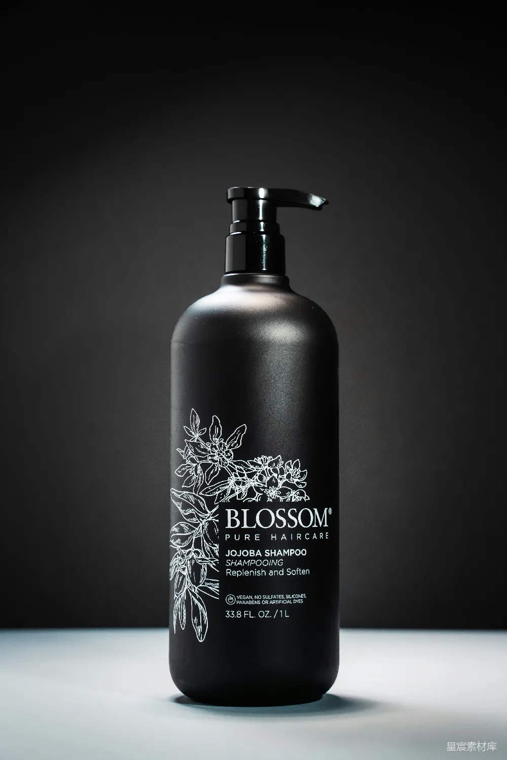 高清摄影 洗发水 自然 植物 纯天然 护发 Blossom纯植物洗发水