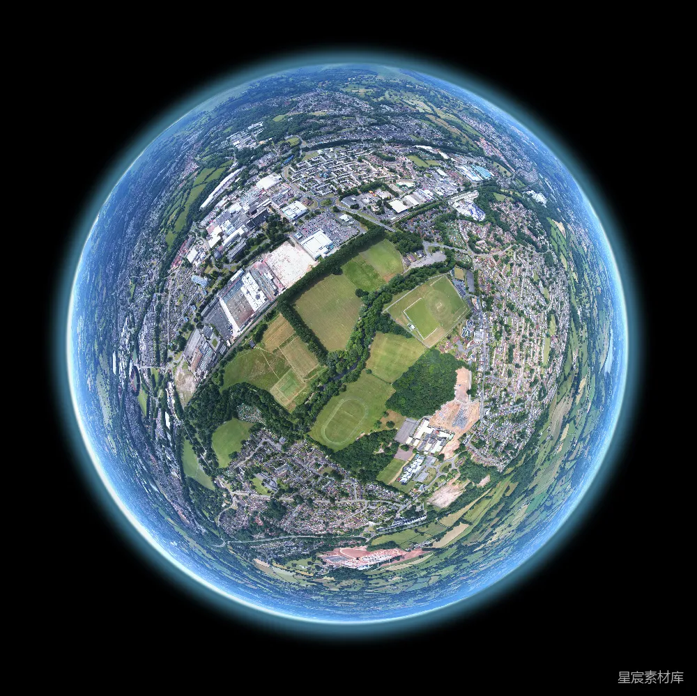 高清摄影 俯瞰图 城市 地球 卫星视角 环境 地球上的城市俯瞰