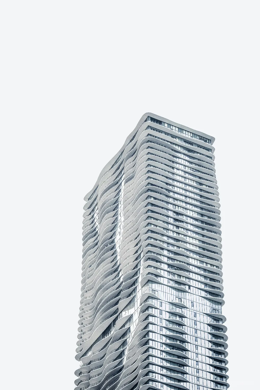 高清摄影 建筑 现代 波浪 城市 设计 现代波浪型建筑