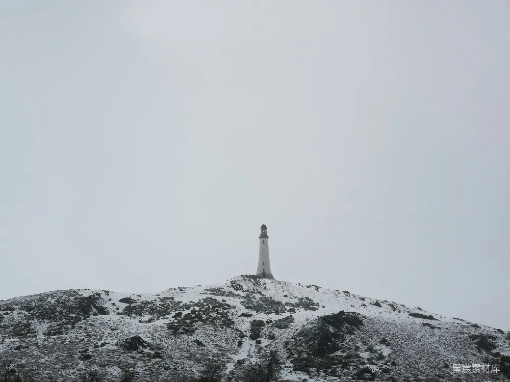 高清摄影 灯塔 雪景 自然风光 冬季 风景 雪中的灯塔