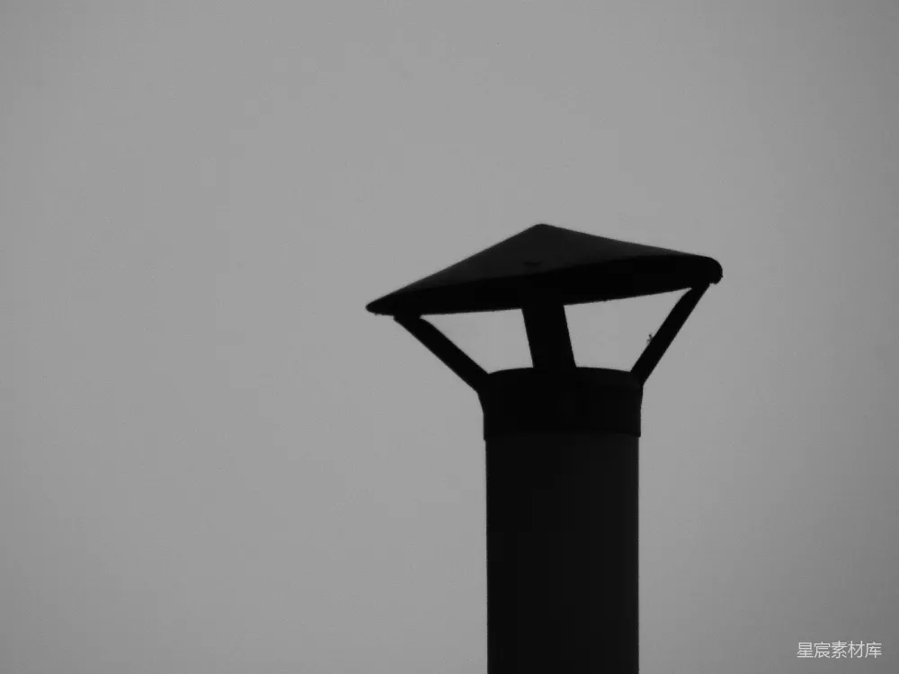 高清摄影 烟囱 剪影 建筑 城市 日落 烟囱的剪影