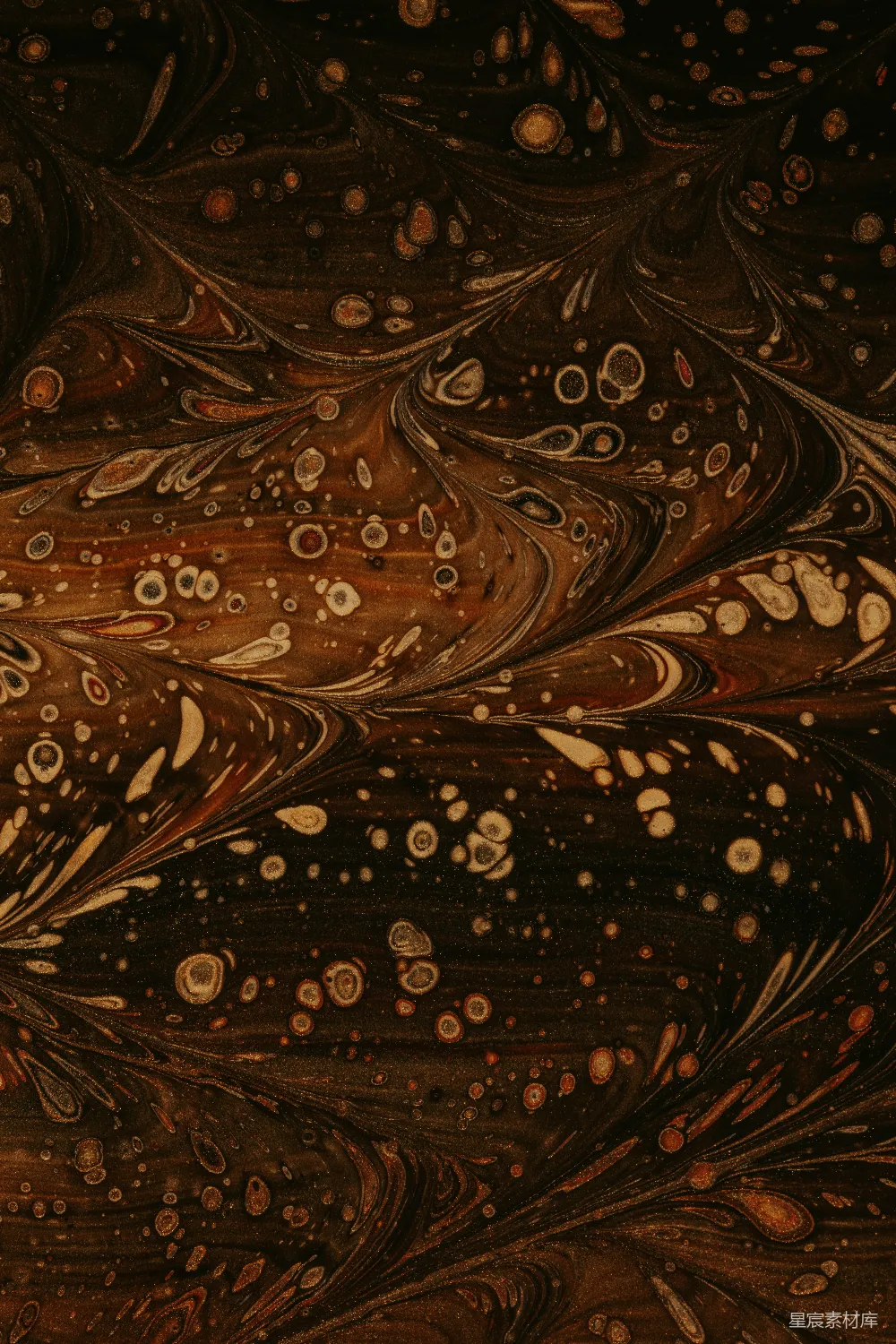 高清摄影 抽象 纹理 棕色 艺术 背景 抽象流动的棕色纹理