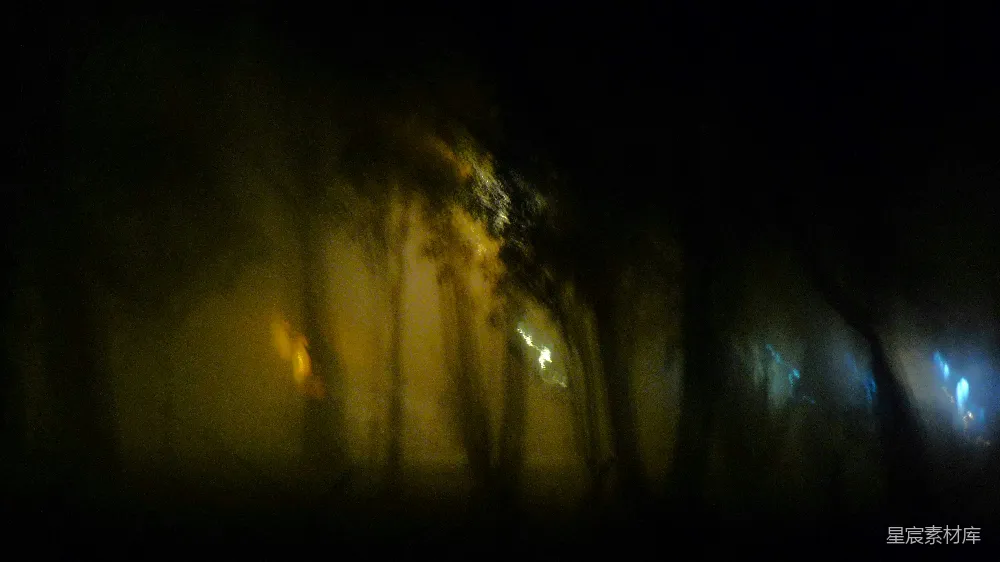 高清摄影 夜景 光斑 神秘 自然 摄影 夜色中的神秘光斑