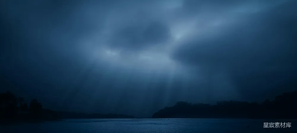 高清摄影 自然风光 雨后 宁静 天空 水景 雨后天光