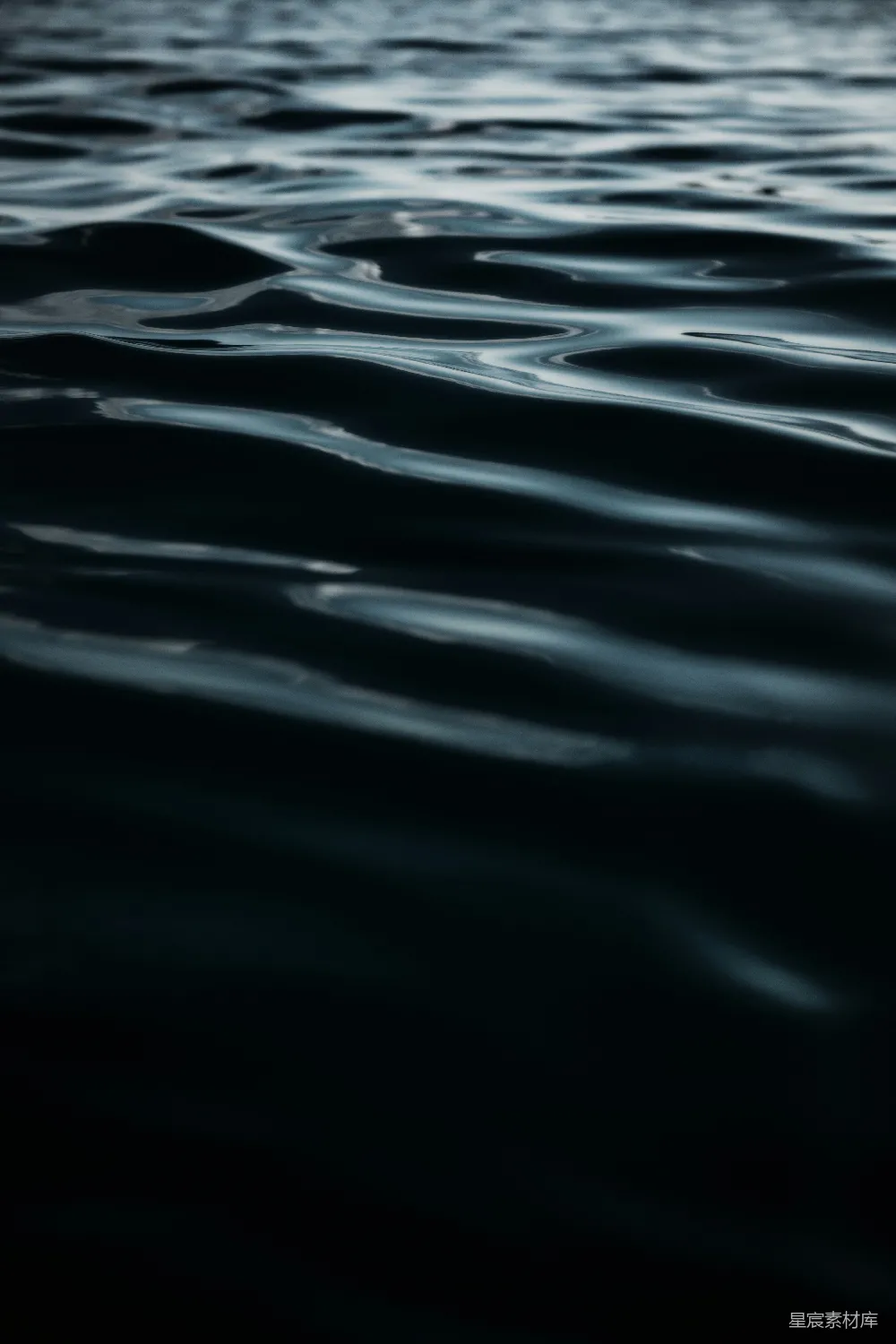 高清摄影 深海 涟漪 平静 水波 自然 涟漪深海