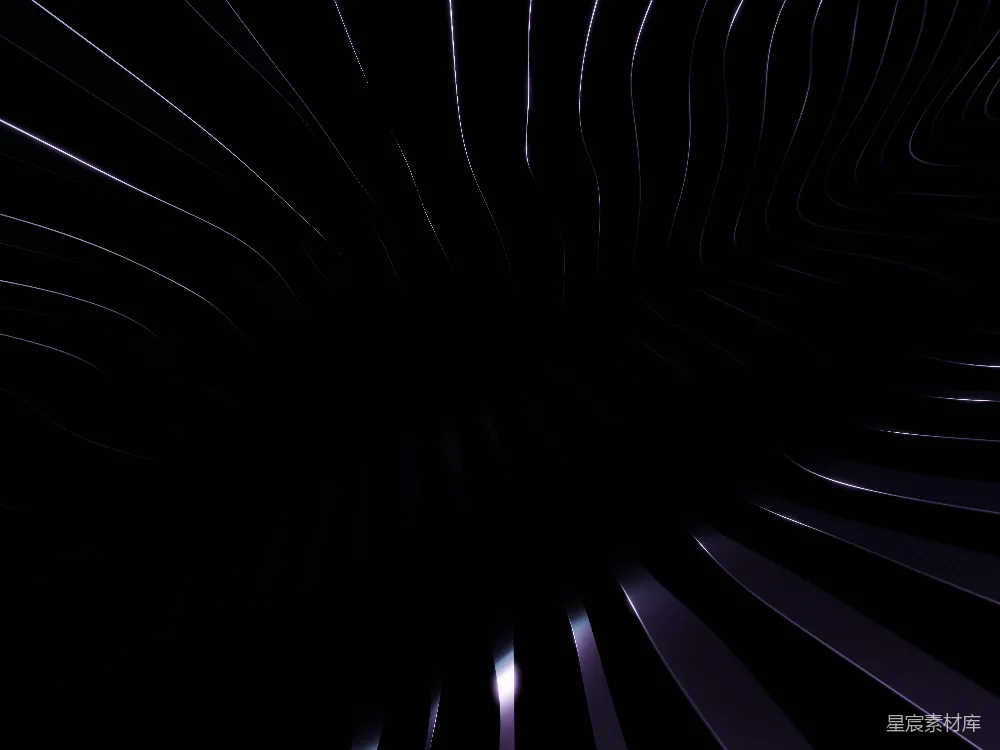 高清摄影 抽象艺术 深色背景 线条漩涡 现代艺术 科技感 深邃的光之漩涡