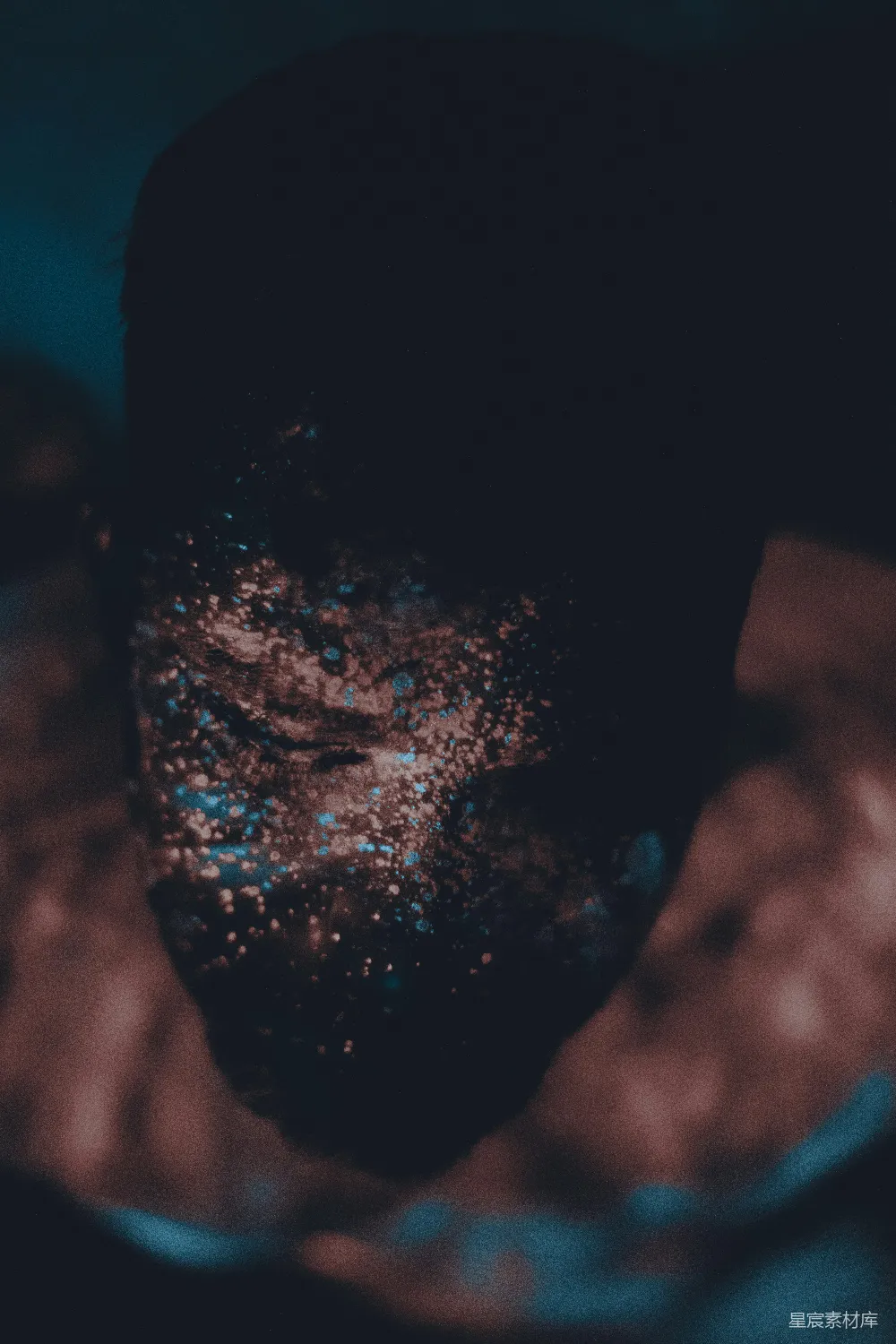 高清摄影 夜景 光影效果 艺术摄影 星空 梦幻 星夜之下，光与影的交织