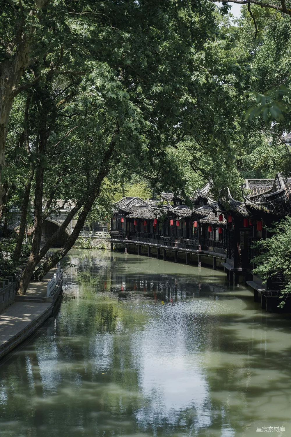 高清摄影 江南 水乡 古建筑 宁静 自然 江南水乡的静谧时光