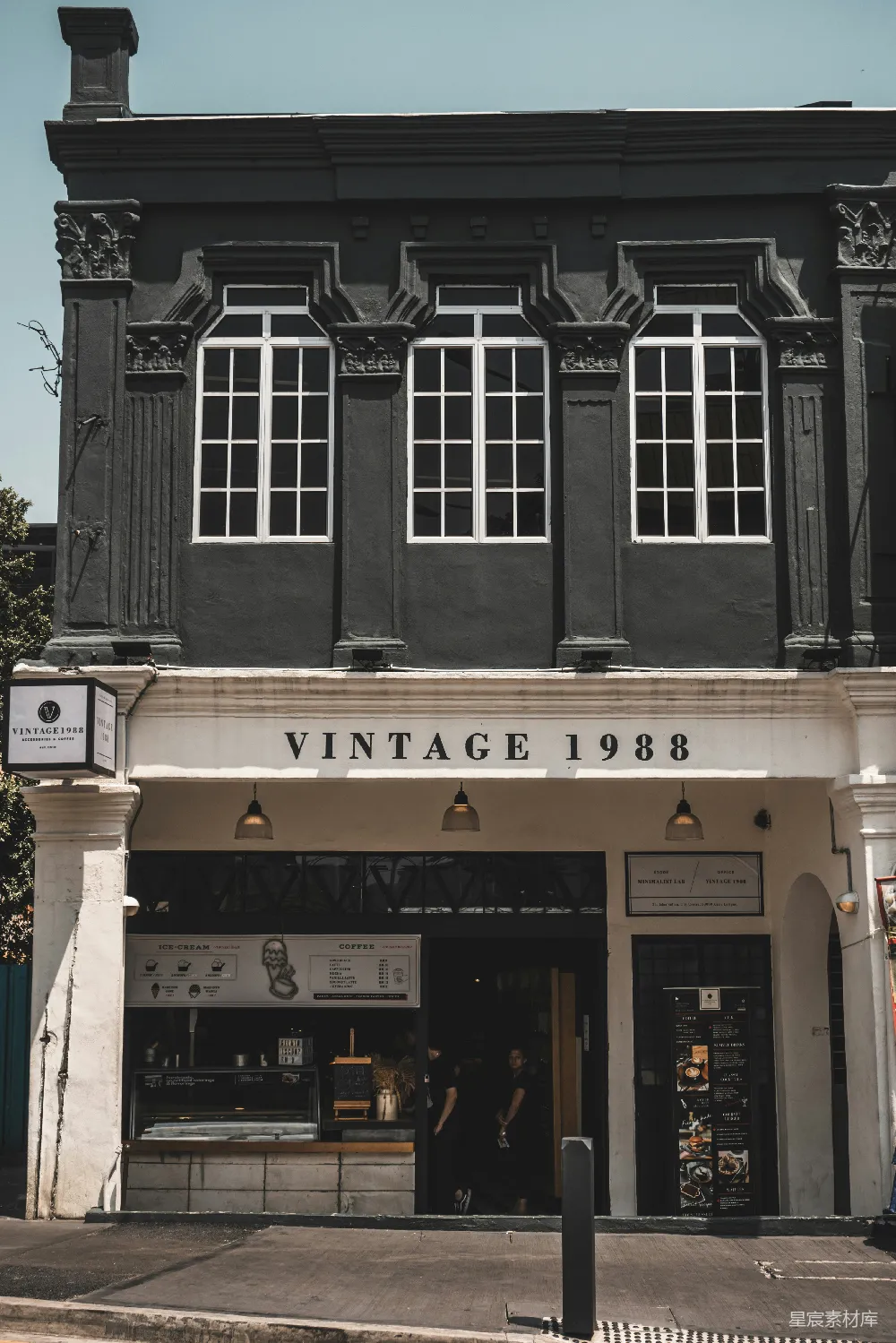 高清摄影 复古 咖啡馆 建筑 城市 怀旧 复古咖啡馆：Vintage 1988