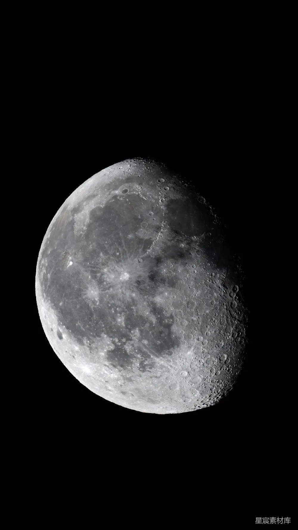 高清摄影 月球 天文 黑暗背景 自然 太空 月球表面特写