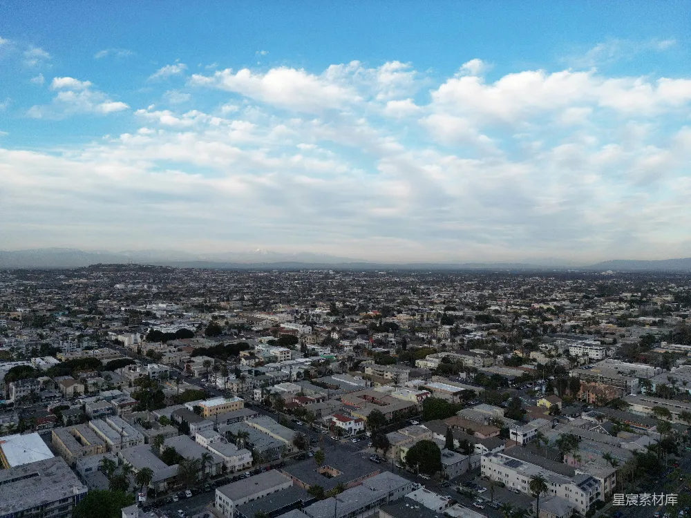 高清摄影 洛杉矶 城市景观 郊区 风景 城市 洛杉矶郊区全景