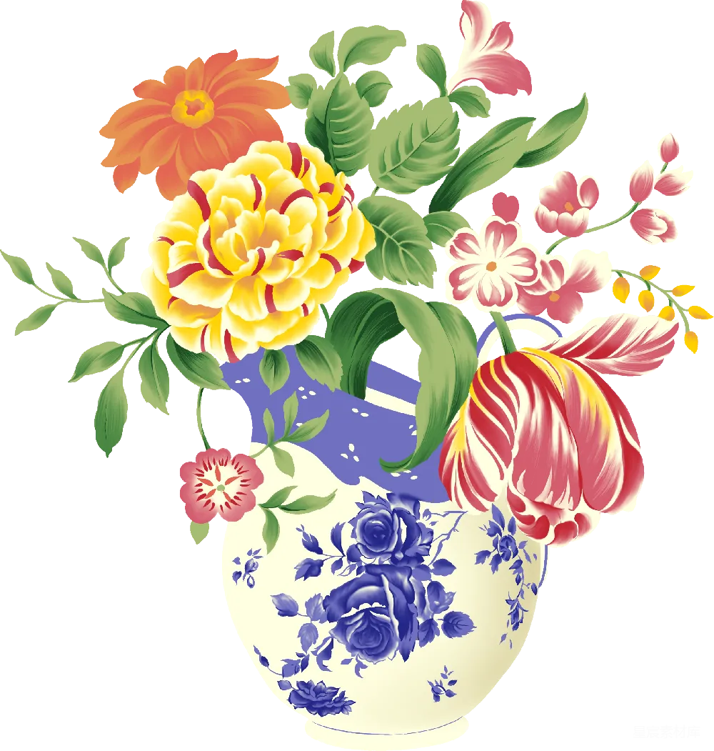 元素素材 花瓶