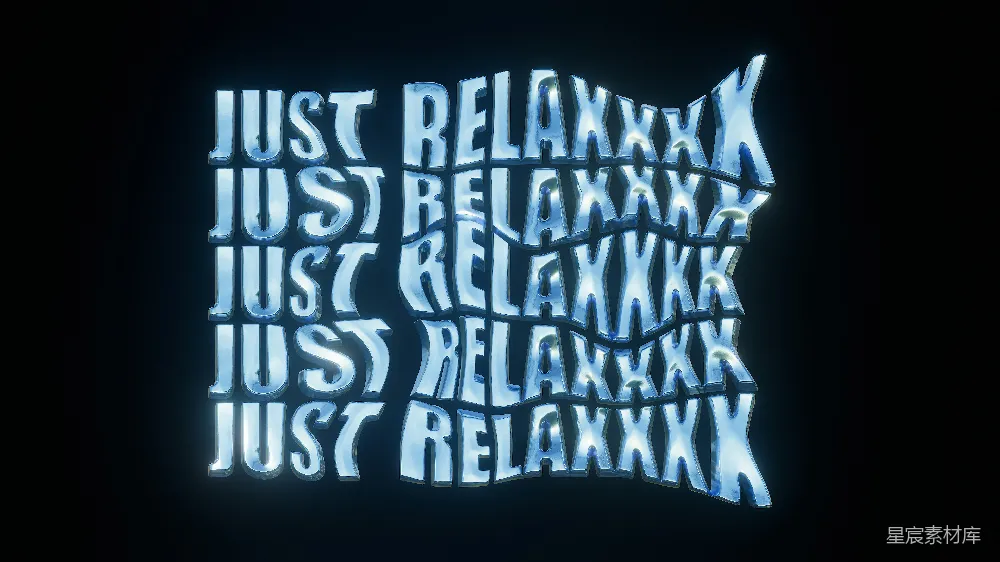 高清摄影 放松 文字艺术 夜晚 冷色调 氛围营造 Just Relaxxx
