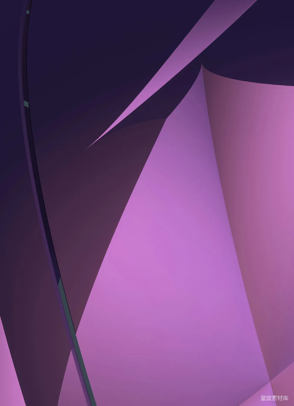 高清摄影 抽象艺术 渐变色彩 几何图形 现代设计 创意背景 紫色渐变抽象几何图形
