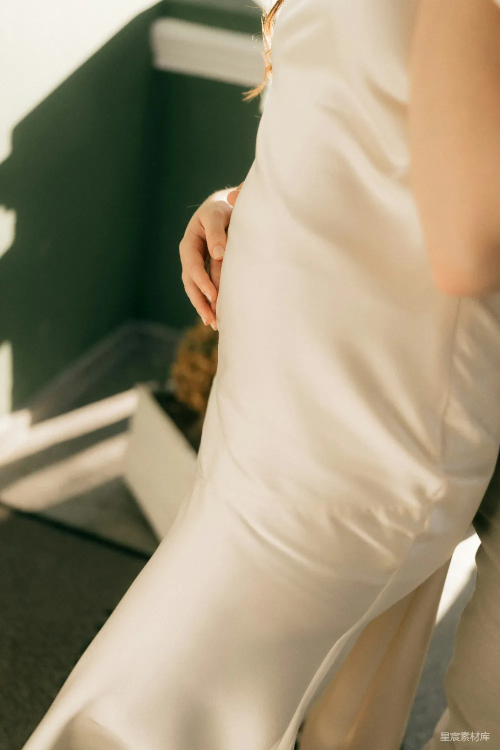 高清摄影 婚纱 新娘 优雅 婚礼 细节 优雅新娘的婚纱裙摆