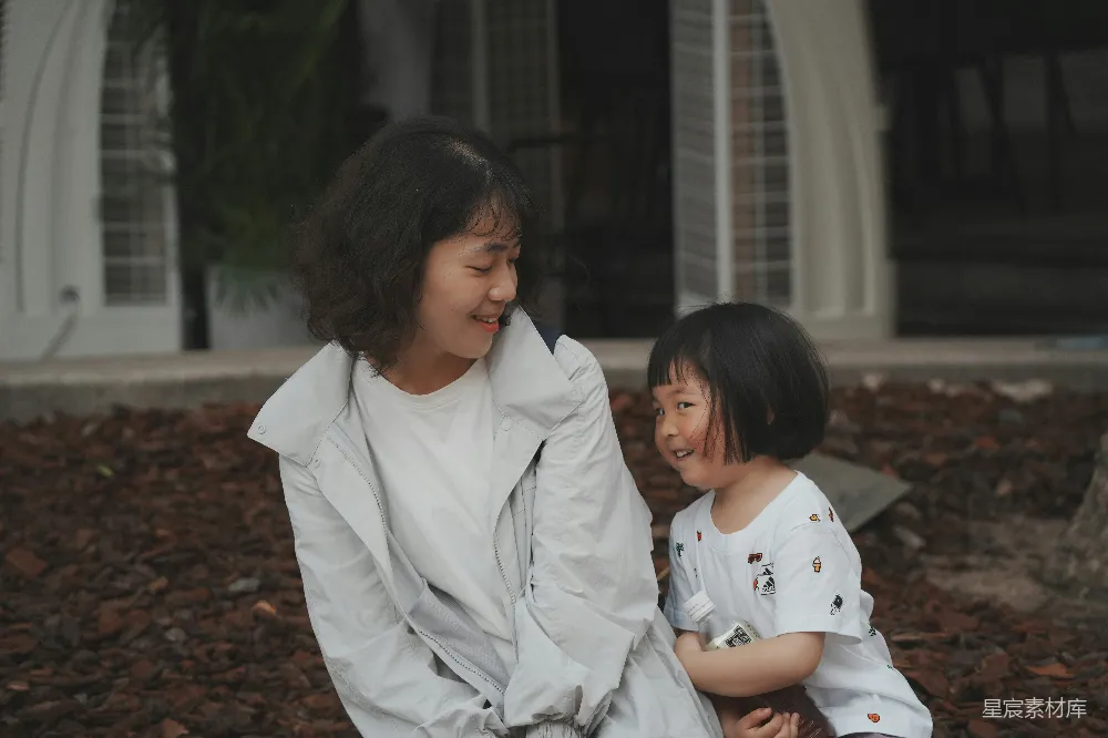 高清摄影 家庭 亲情 户外 自然 幸福 温馨母女时光
